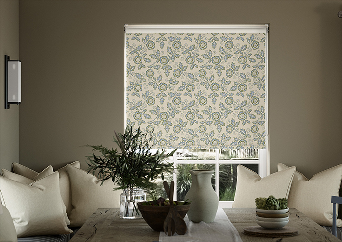 Land & Shore River (Blackout), Green - Roller Blind - Image 3